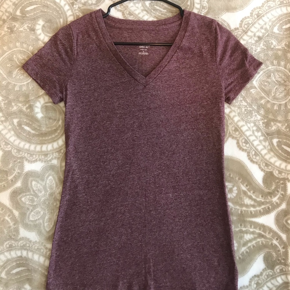 Maroon Tee